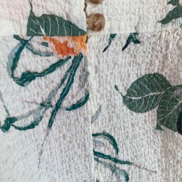 Urban Outfitters Off-White Floral Halter Top - Small - Picture 5 of 5